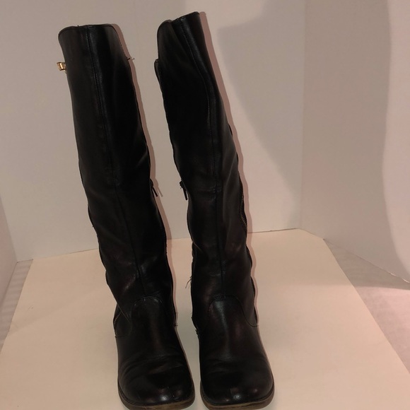 Kohl’s Black Black Man Made Leather - 8 - Picture 4 of 8